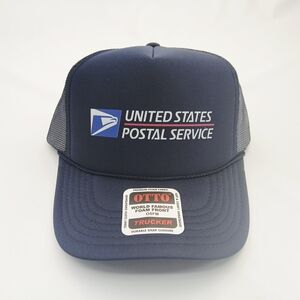 USPS OTTO Navy Blue Foam Trucker Hat